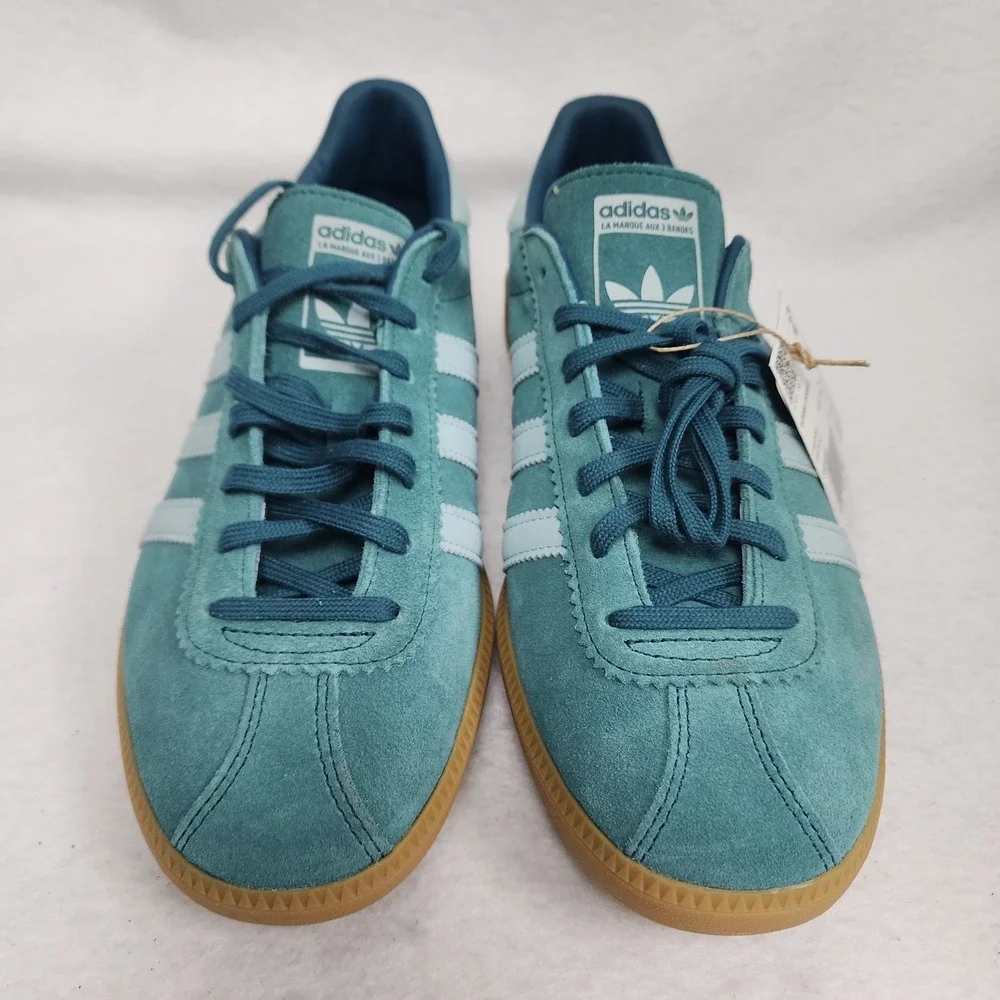 Adidas BRMD JH5458 Mens US 10.5 Sneakers Mystery Green Low Top Athletic Shoes